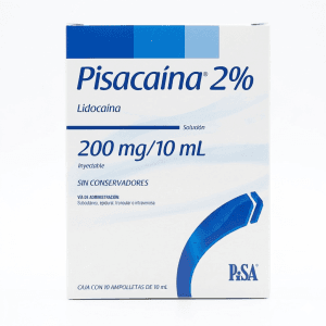 PISACAINA 2% LIDOCAINA