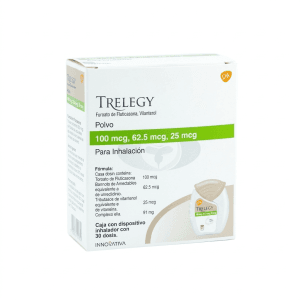 TRELEGY FLUTICASONA UMECLIDINIO VILANTEROL