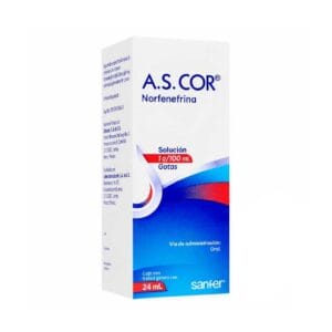 A.S.COR NORFENEFRINA SOL GTS 24ML