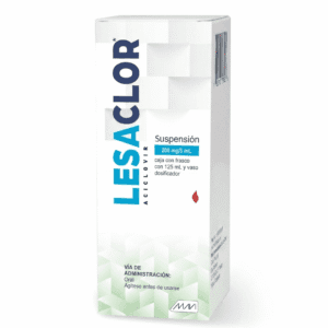 ACICLOVIR LESACLOR 200MG/5ML SUSP 125ML
