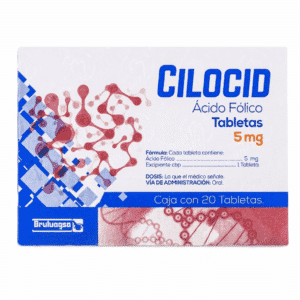 ACIDO FOLICO CILOCID 5MG 20 TAB
