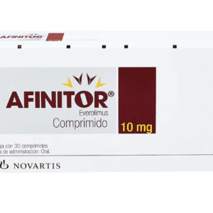 AFINITOR EVEROLIMUS 10MG CAJA 30 COMPRIMIDOS