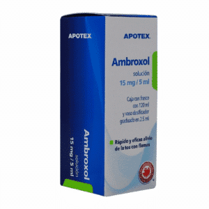 AMBROXOL 15MG/5ML SOLUCION  C/ FRASCO 120ML APOTEX