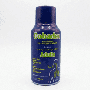 AMBROXOL/DEXTROMETORFANO COBADEX SOL ADULTO 120ML