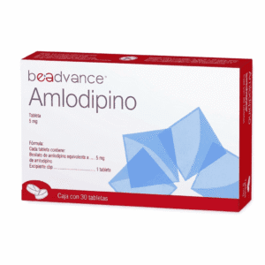 AMLODIPINO 5MG C/30 TABLETAS BEADVANCE