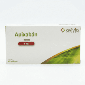 APIXABAN 5MG C/20 TABLETAS AVIVIA