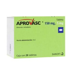 APROVASC IRBESARTAN/AMLODIPINO 150/5MG TAB C28