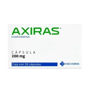 AXIRAS HIDROSMINA 200MG C/20 CAPS