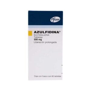 AZULFIDINA SULFASALAZINA 500MG C/60 TAB LIB PROL
