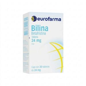 BILINA (SERC) BETAHISTINA 24MG C/30 TABLETAS