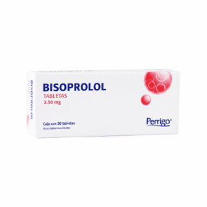 BISOPROLOL DE PERRIGO 2.50MG C/30TAB