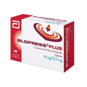 BLOPRESS PLUS CANDESARTAN/HIDROCLOROTIAZIDA TAB C/28 16/12.5MG