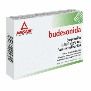 BUDESONIDA DE AMSA 0.500MG/ML C/5 AMP