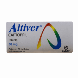 CAPTOPRIL DE ALTIVER c/30 TABS. 50 MG.