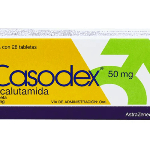 CASODEX BICALUTAMIDA 50MG CAJA CON 28 TABLETAS