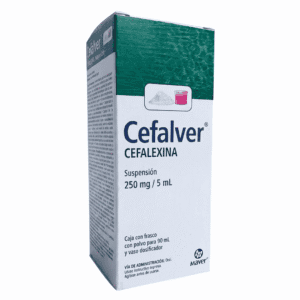 CEFALEXINA 250MG/5ML CEFALVER SUSP. C/FRASCO 90ML