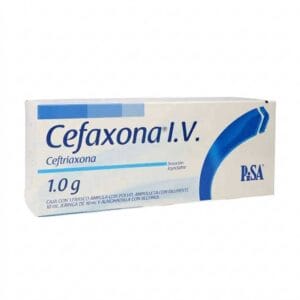 CEFAXONA IM INYECTABLE SOL/1G