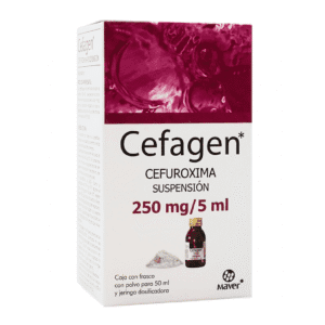 CEFUROXIMA CEFAGEN  250 MG SUSP 50 ML