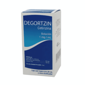 CETIRIZINA DEGORTZIN 1MG/ML SOL 50ML