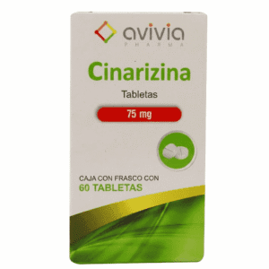 CINARIZINA 75MG C/60 TABLETAS AVIVIA