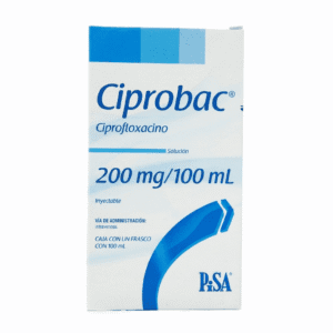 CIPROFLOXACINO DE PISA  INY 200NG /100ML PISA