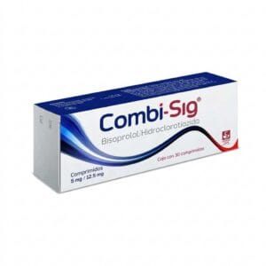 COMBI-SIG BISOPROLOL/HIDROCLOROTIAZIDA 5MG/12.5MG C/30 COMPRIMIDOS