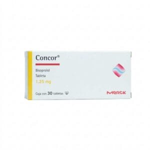 CONCOR BISOPROLOL 1.25MG C/30 TAB