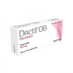 DACTIL OB PIPERIDOLATO 100MG C/30 COMPRIMIDOS