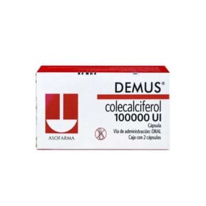 DEMUS COLECALCIFEROL 100000UI  CAPSULA