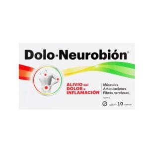 DOLO NEUROBION DICLOFENACO/TIAMINA/PIRIDOXINA/CIANOCOBALAMINA C/10 TAB