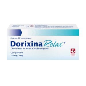 DORIXINA RELAX CLONIXINATO DE LISINA/CICLOBENZAPRINA 20 COMPRIMIDOS 125/5MG