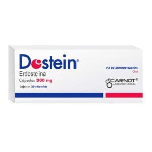 DOSTEIN ERDOSTEINA 300MG C/20 CAP
