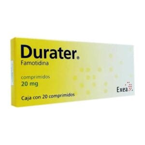 DURATER FAMOTIDINA 20MG C/20