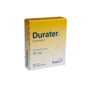 DURATER FAMOTIDINA 40MG CPR C10