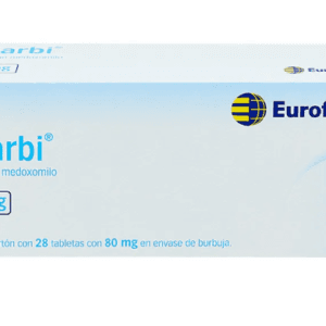 EDARBI AZILSARTAN MEDOXOMILO 80MG CAJA CON 28 TABLETAS