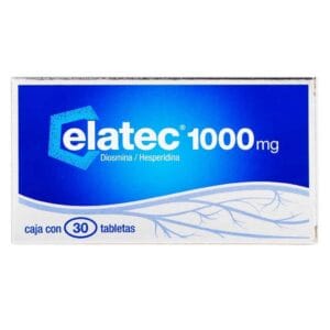 ELATEC DIOSMINA/HESPIRIDINA  C/30 TABS 1000MG