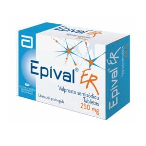 EPIVAL VALPROATO SEMISÓDICO 250MG C/30 COMPRIMIDOS