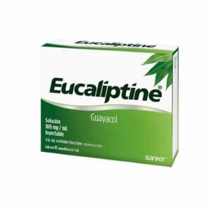 EUCALIPTINE GUAYACOL 100MG/ML C/10 AMPOLLETAS