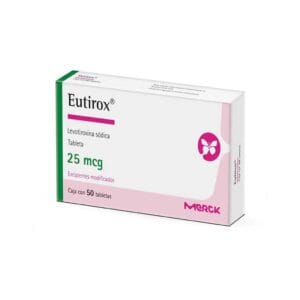 EUTIROX LEVOTIROXINA SODICA 25MCG TAB C50