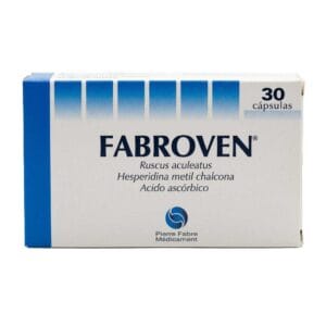 FABROVEN RUSCUS ACULEATUS/HESPERIDINA METILCHALCONA/ 30 CAPSULAS