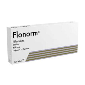 FLONORM RIFAXIMINA 550MG 14 TABLETAS