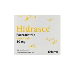 HIDRASEC RACECADOTRILO GRANULADO 30MG 18 SOBRES