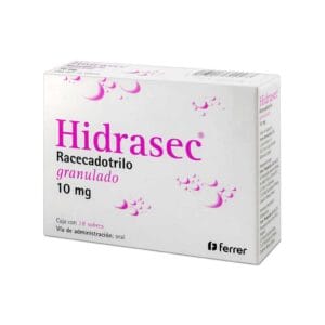 HIDRASEC RECECADOTRILO GRANULADO 18 SOBRES 10MG