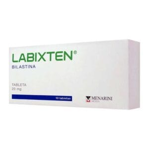 LABIXTEN BILASTINA 20MG C/10 TABLETAS