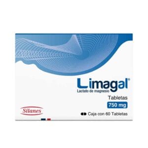 LIMAGAL LACTATO DE MAGNESIO  750MG C/60 TAB