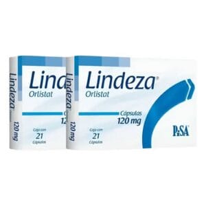 LINDEZA ORLISTAT 120 MG C/ CON 21 CAP.
