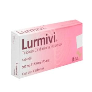 LURMIVI TINIDAZOL/CLINDAMICINA/FLUCONAZOL 500/312.5/37.5MG C/4 TABS