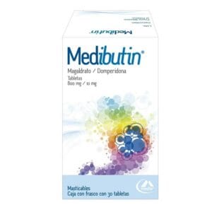 MEDIBUTIN MAGALDRATO/DOMPERIDONA 800MG/10MG C/30 TABLETAS MASTICABLES