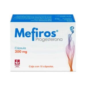 MEFIROS PROGESTERONA C/15 CAPS 200MG