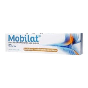 MOBILAT POLISULFATO DE MUCOPOLISACARIDO/ACIDO SALICILICO 0.2G/2G/ CREMA TUBO 100G